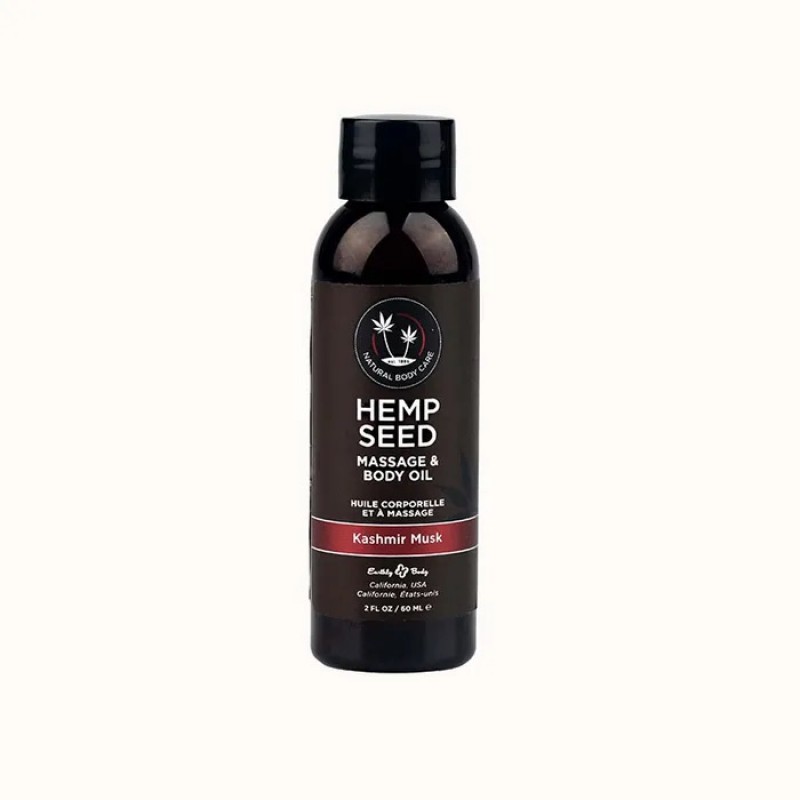 Hemp Seed Massage & Body Oil 59 ml - Kashmir Musk